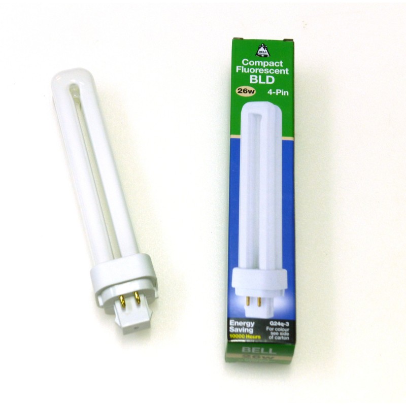 4x 26 watt 4 pin Energy Saving CFL Lamp 26W