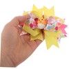 Mikinona Easter Chick Bows Clip Rabbit Hairpin for Girls Easter