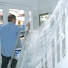 Dekton 3PC 3.7M x 3.7M Coloured Polythene Dust Sheet, Protects