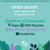 Green Beaver All Natural Organic Toothpaste, Vegan, Fluoride Free &