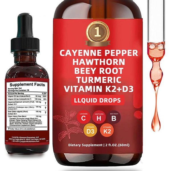60ml Cayenne Pepper Drops, Cayenne Pepper Drops, Cayenne Pepper Extract,
