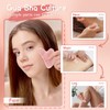 Flagest Gua Sha Rose Quartz Massage Tool, Facial Tool for