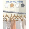 Supforce Closet Rods for Hanging Clothes, 17 to 39 Inches