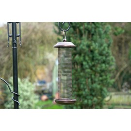 Johnston & Jeff New Orleans Peanut Feeder Medium 25cm Metal Wild Bird Feeder