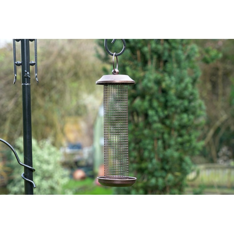 Johnston & Jeff New Orleans Peanut Feeder Medium 25cm Metal