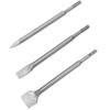 XtremepowerUS 3-PCS SDS Chisel Set Rotary Hammer SDS Bits Set