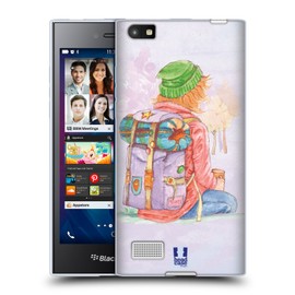 Head Case Designs Wander Nomad Soft Gel Case for BlackBerry Leap