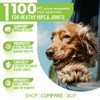 WIZARDPET Hemp Hip & Joint Supplement for Dogs Mobility Glucosamine