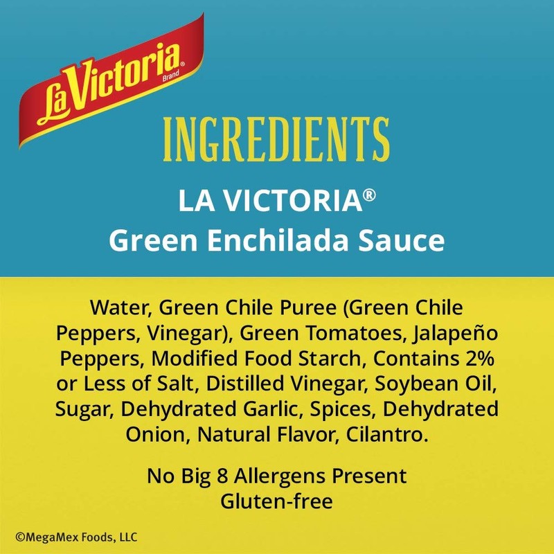 La Victoria Green Enchilada Sauce, Mild, 10-Ounce Cans (Pack of
