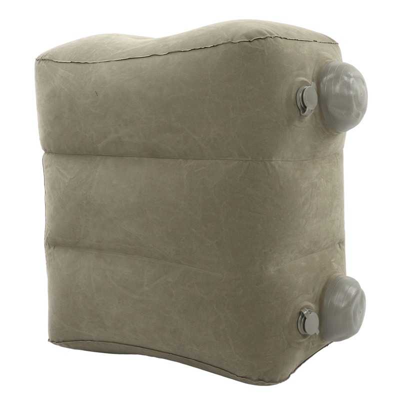 Inflatable Foot Rest Promote Blood Circulation Relieve Fatigue PVC Flocking
