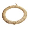 Thousand "Trivet, Natural 28 cm Diameter Big Size Bamboo Leather