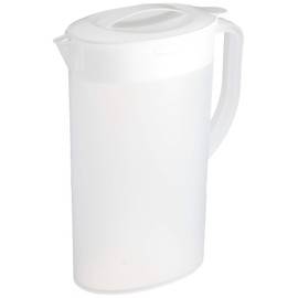 Pearl Metal HB-5185 Cold Water Tea, Barley Tea Pot, 0.53 gal (2.0 L), Cold Bottle, New Coolia, White