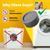 Silent Guys Heavy Duty Anti Vibration Pads for Washing Machine