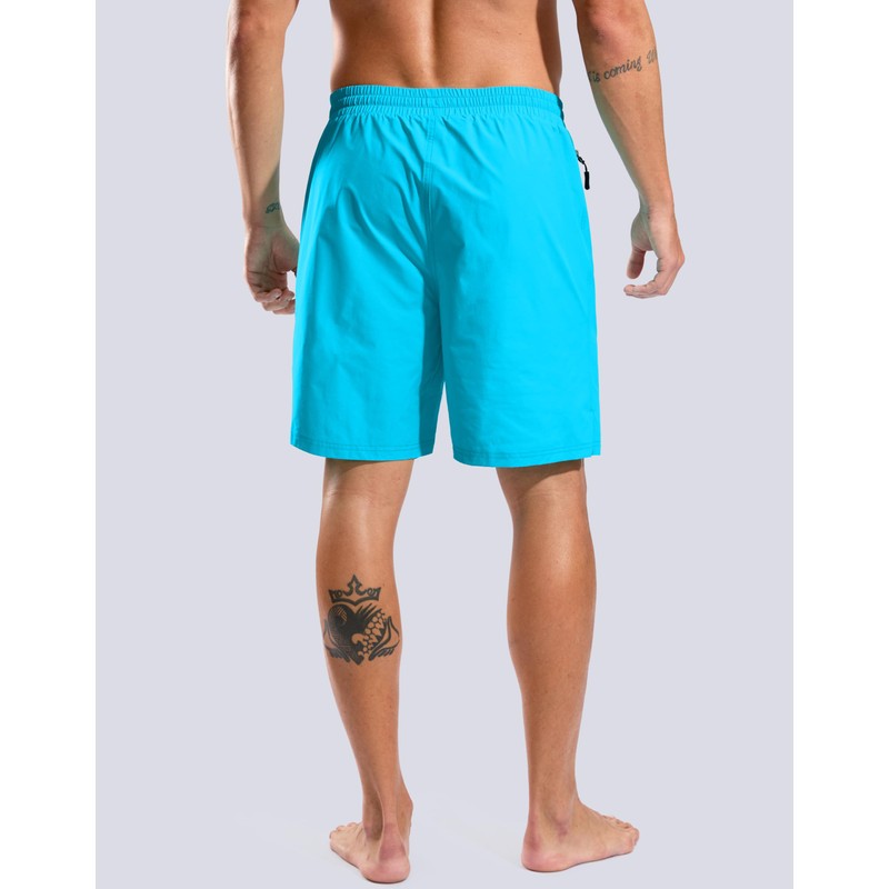 G Gradual Mens Swim Trunks with Compression Liner 7" Quick