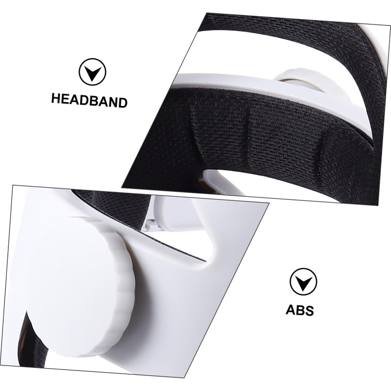 KOMBIUDA Vr Headset Headband Accessories Comfortable Head Cushion Non-Slip Rotating