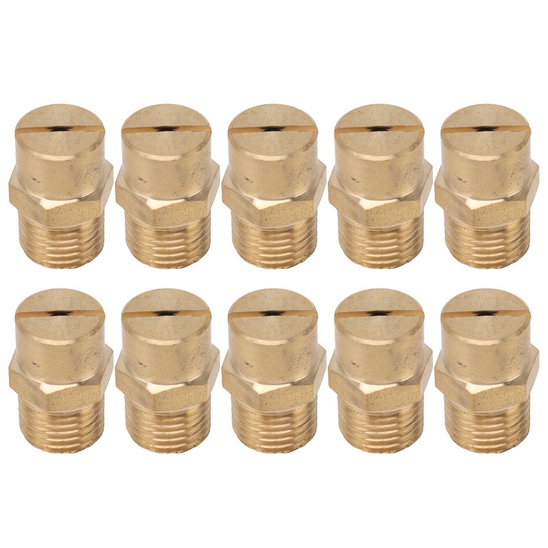 10PCS Directional Slot Nozzle Brass Cooling Misting Rustproof Heat Resistant