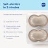 MAM Glow in the Dark Night Orthodontic Pacifier, Girl, 6+