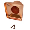 3.5" Copper Ball Post Cap - Fits 3.5" x 3.5"