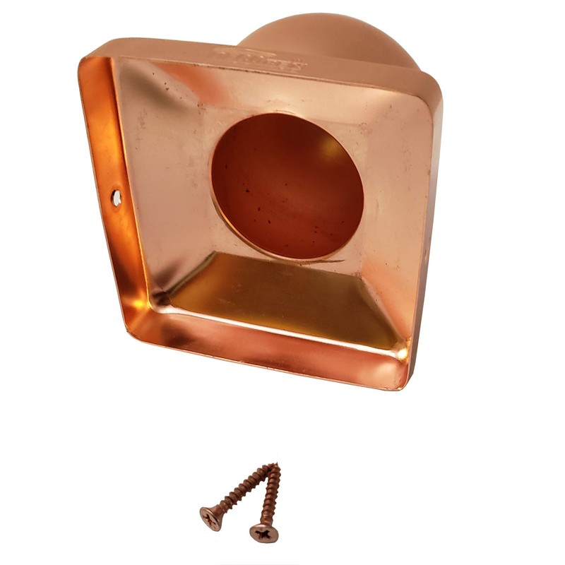 3.5" Copper Ball Post Cap - Fits 3.5" x 3.5"