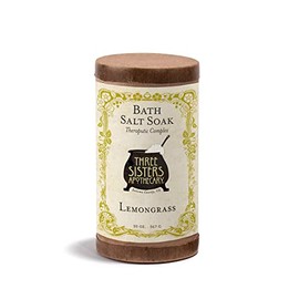 Three Sisters Apothecary 20 oz. Bath Salt Soaks (Lemongrass)