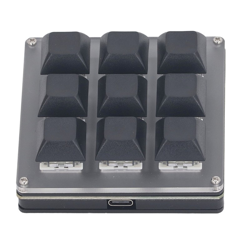 Mechanical Gaming Keyboard 2.4G USB Type C Bluetooth 9 Keys