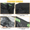 KHGUZ Hanging Car Trash Can with Storage Pockets, Waterproof Leakproof