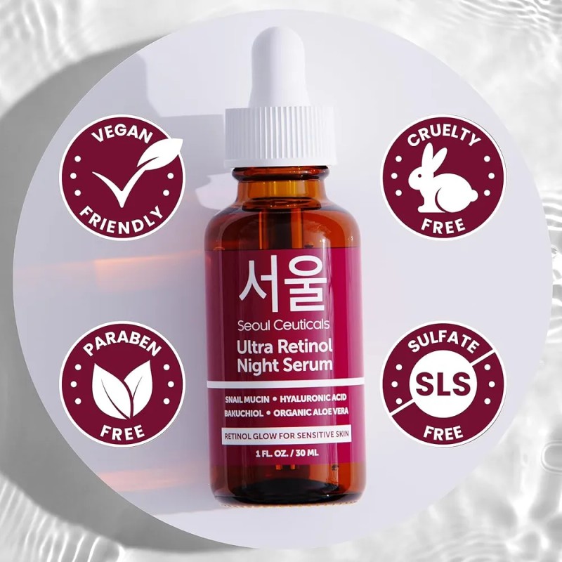 Serum De Noche K-beauty De Mucina De Caracol Coreano