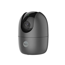 Yale SV-DPFX-B - Indoor Wi-Fi Camera - Pan & Tilt - Motion Detection - Two Way Talk - Privacy Mode - HD Live Viewing - Works With Google & Alexa,Black