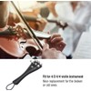 4/3 Violin Kits Set, 3 in 1 Ebony Tailpiece with