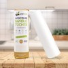 pandoo® 100 % bamboo kitchen roll, washable, environmentally-friendly paper towels,