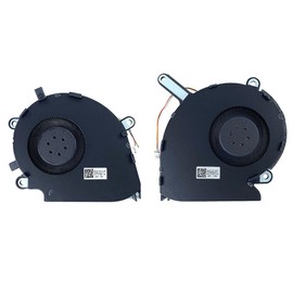 New Replacement Cooling Fans for ASUS ROG Strix G531GT G531GT-BI7N6 G531GT-BQ024T G531GD G531GD-GTX1050 P/N: DFS5K12115491M FLKJ 13N1-8TM0121 DFS5K12304363N FLLB DC5V 0.5A Fan