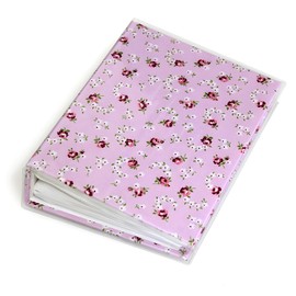 Photo Album for Family, 100 Pockets 4x6 Bookshelf Baby Picture Album,DIY Scrapbook Photo Album with transparent protective case(pink)