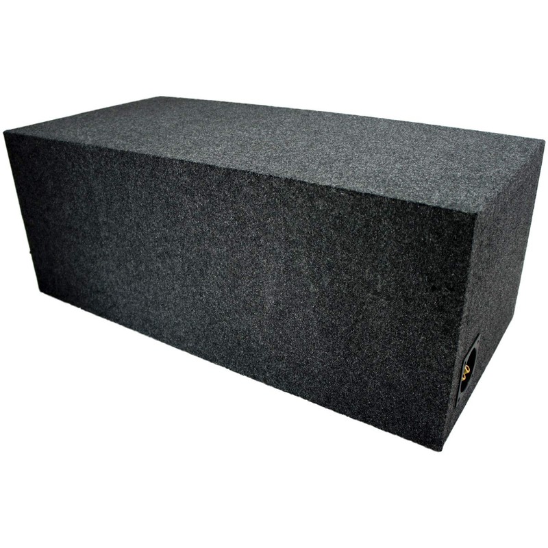 American Sound Connection Dual 12" Sub Box Ported Vented Subwoofer