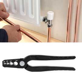Alicates de Reparación de Tubos de Cobre, Redondeador Rápido Eficiente para Reparación de Tuberías de Aluminio y Acero Inoxidable