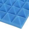Aswalling Charcoal Acoustic Foam Tiles Soundproofing Foam Panels Studio Sound