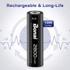 BONAI Rechargeable AA Batteries 2800mAh High Capacity 1.2V Ni-MH Low