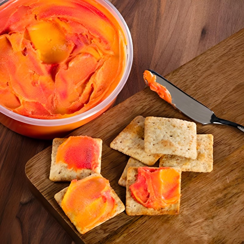 Deli Direct Port Wine Cheese Spread for Crackers, Cheese Dip