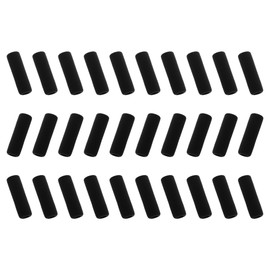 BLUECELL pack of 30 Black Color soft foam 1.5-inch Pencil Grips Pencil Cover (Black)