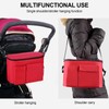Multi Functional Diaper Feeding Bottle Storage Bag Stroller Hanging Bag