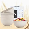 PYRMONT Wheat Straw Bowls 26 OZ Plastic Bowls Reusable, Unbreakable