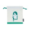 Sunstar Stationery S2334763 Moomin Drawstring Embroidery, 80th Design