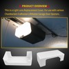 2 Pack #108D34 Garage Opener Light Lens Cover Compatible with
