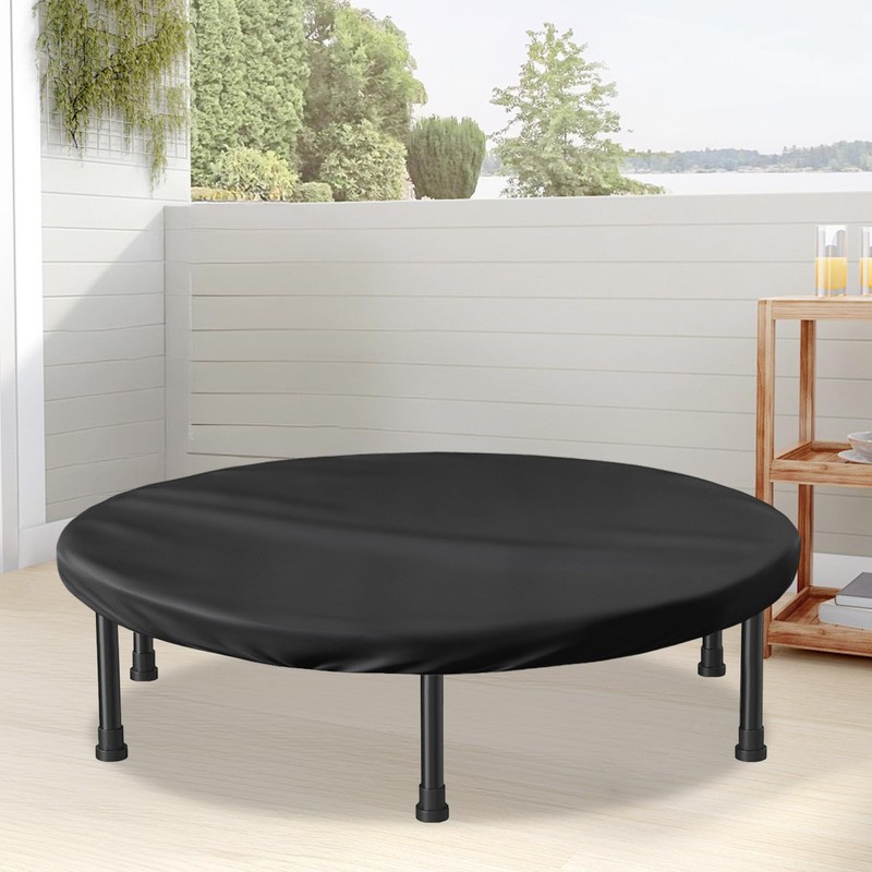Mini Trampoline Cover Waterproof, 40" Dia x 3" H