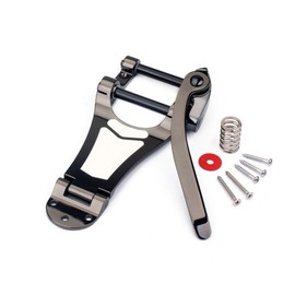 RuiJOTWAT B7 Jazz Guitar Tremolo Vibrato Bridge Tailpiece for Gibson Bigsby ES355 Epiphone, Black