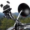 BRCOVAN Aluminum Alloy Handlebar Clamp Mount Base with 1'' TPU