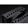 Noctua NF-A14x25r G2 PWM chromax.Black, Premium-Quality Quiet Round-Frame 140mm PC