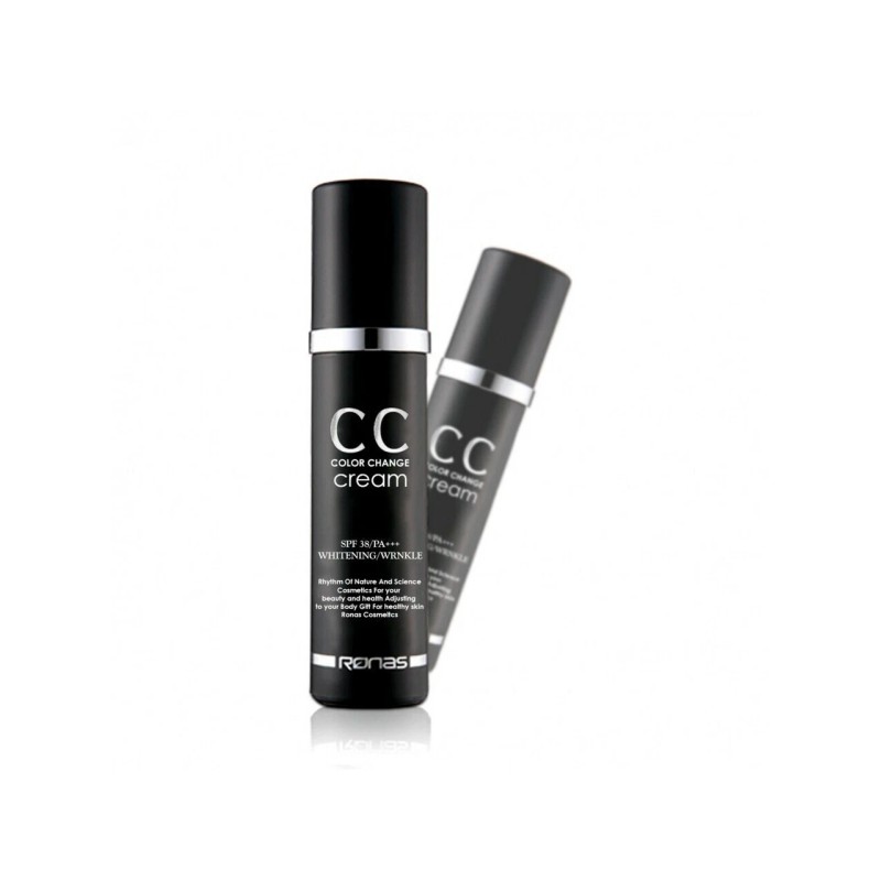 Crema cambio de color Ronas CC SPF38+ PA+++