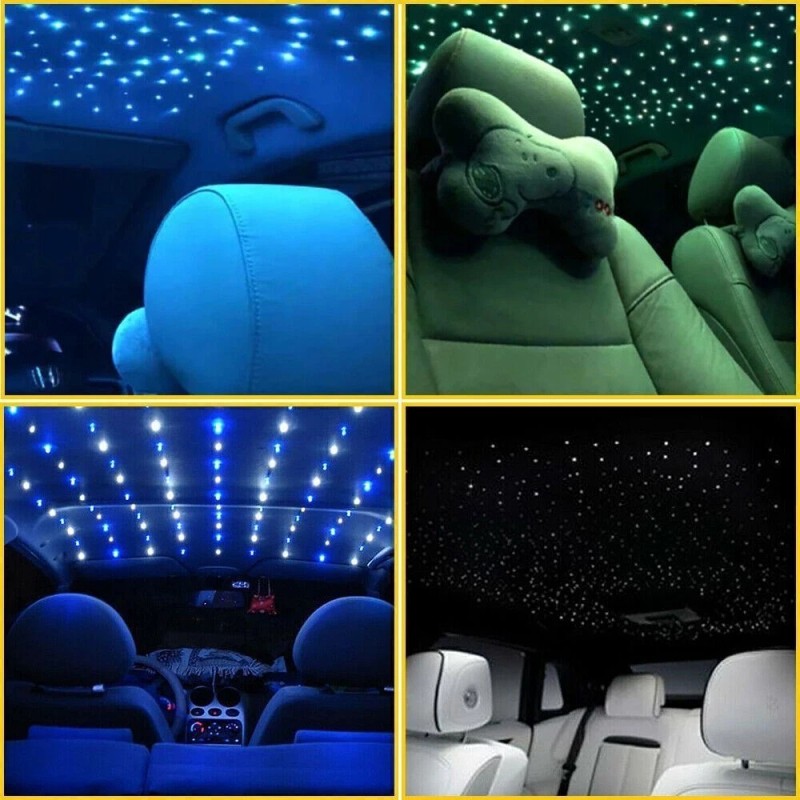 Gearzaar 1000PC Home Car Headliner Star Light kit Roof Twinkle