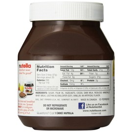 Nutella, 26.5 Oz (Pack of 2)