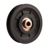 LFJ 90mm/3.5" Nylon Bearing Pulley Wheel Replacement for Gym Equipment